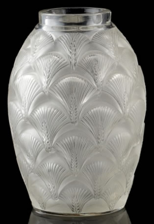 R. Lalique Herblay Vase