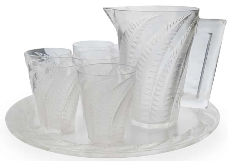 Rene Lalique Hesperides Orangeade Service