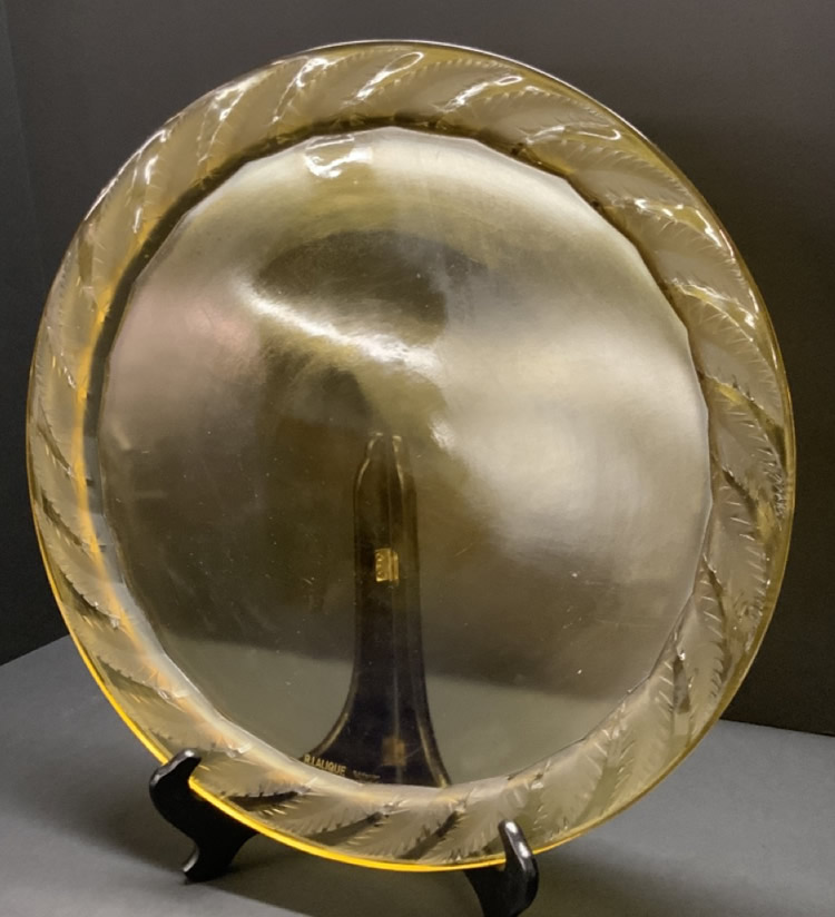 R. Lalique Hesperides Platter