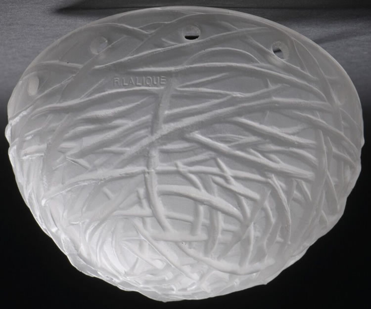 R. Lalique Hirondelles Chandelier