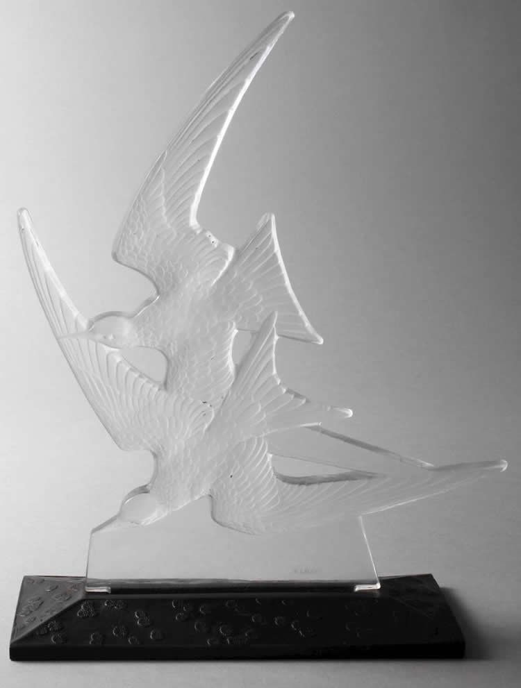 R. Lalique Hirondelles Decoration