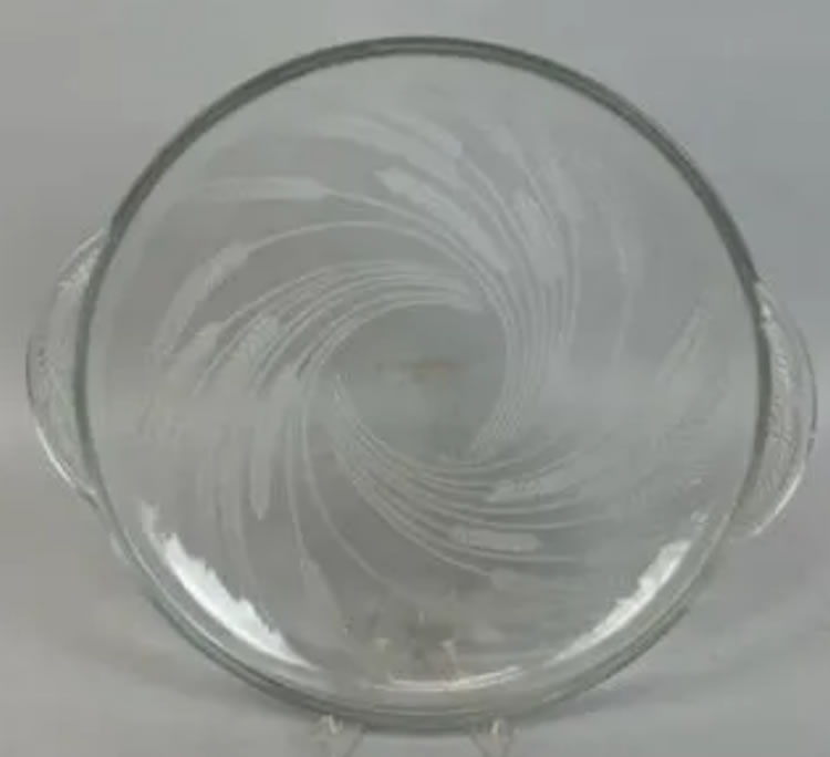 R. Lalique Hortense-2 Plate
