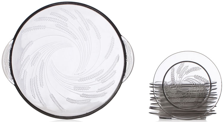R. Lalique Hortense Tableware
