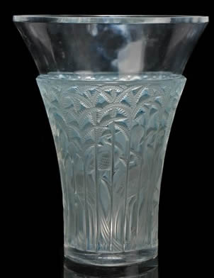 R. Lalique Ibis Vase