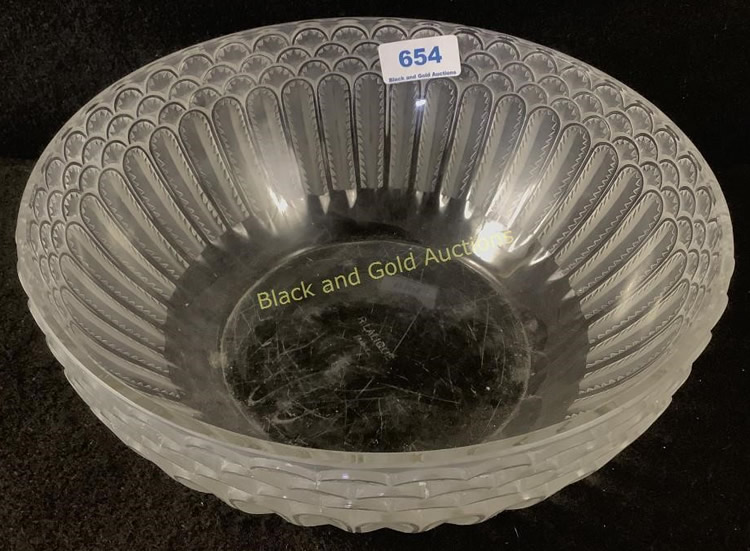 R. Lalique Jaffa Bowl