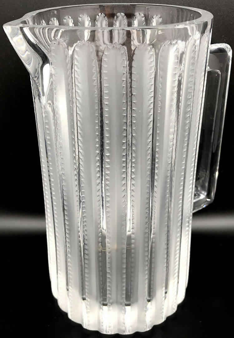 R. Lalique Jaffa Pitcher