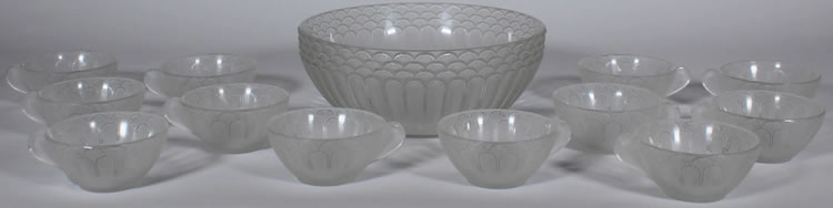 R. Lalique Jaffa Tableware