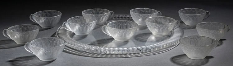 R. Lalique Jaffa Tableware