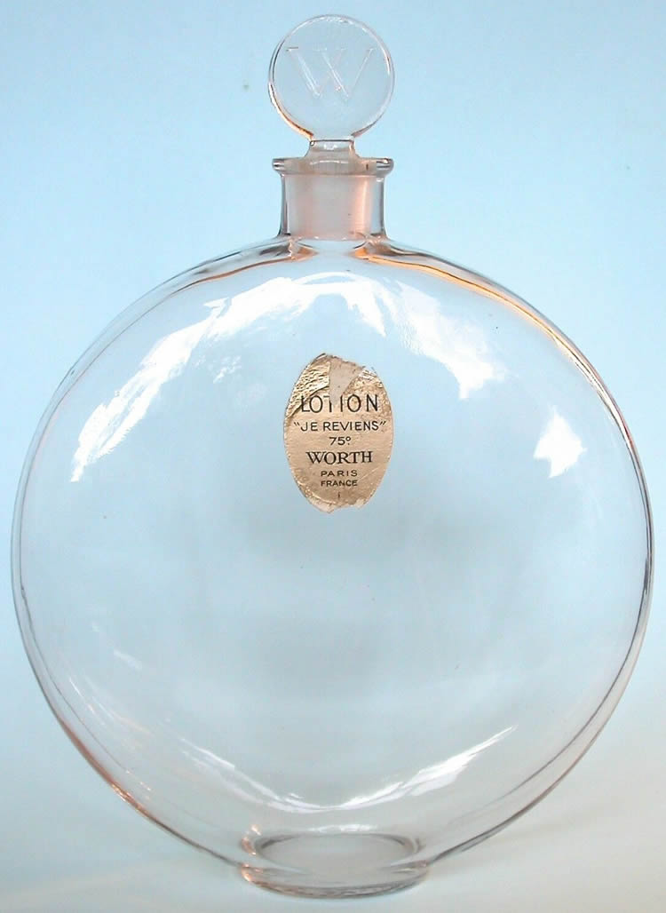 R. Lalique Je Reviens Perfume Bottle