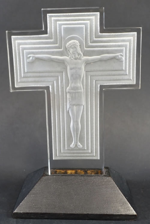 R. Lalique Jesus Christ Statue