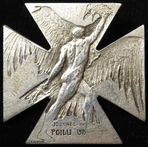 R. Lalique Journee Du Poilu Broche