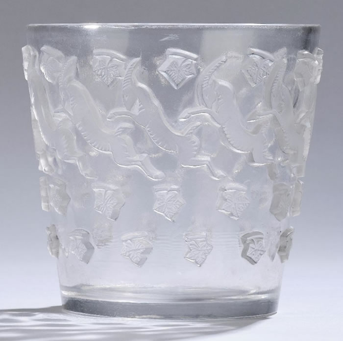 R. Lalique Jurancon Vase