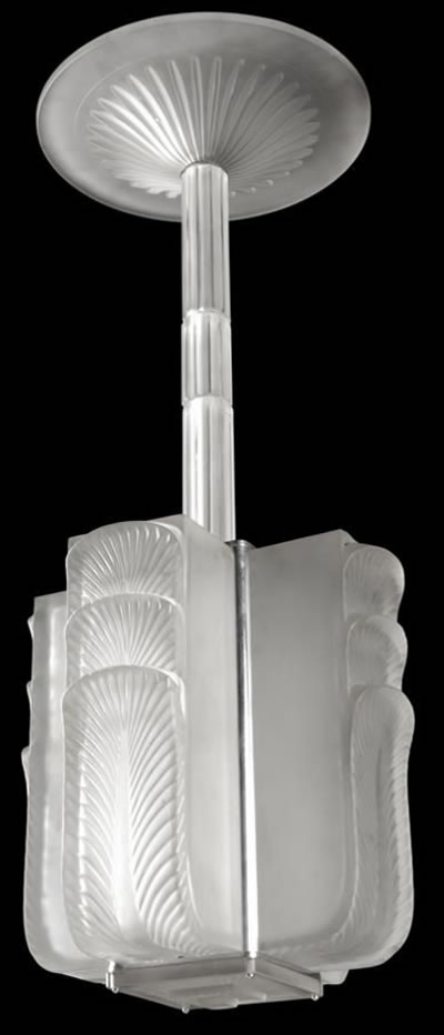 R. Lalique Languedoc Chandelier