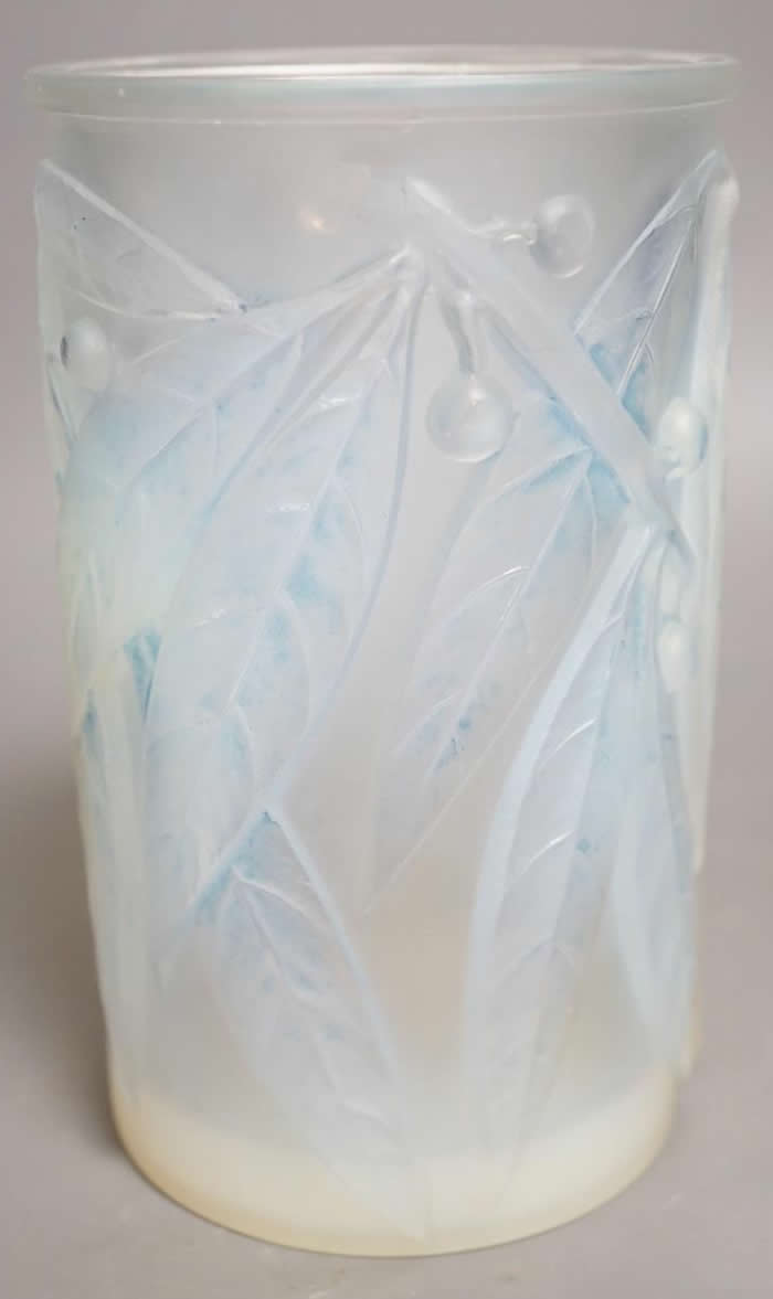 R. Lalique Laurier Vase