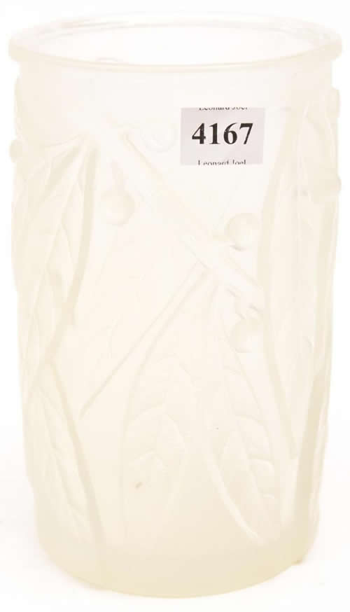 R. Lalique Laurier Vase
