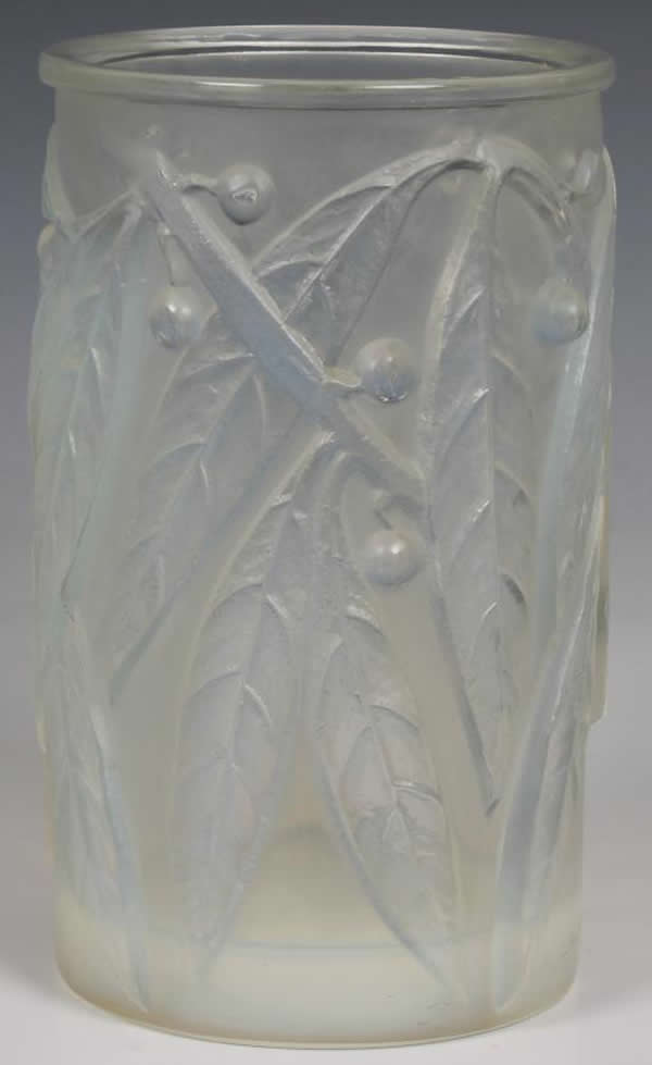 R. Lalique Laurier Vase