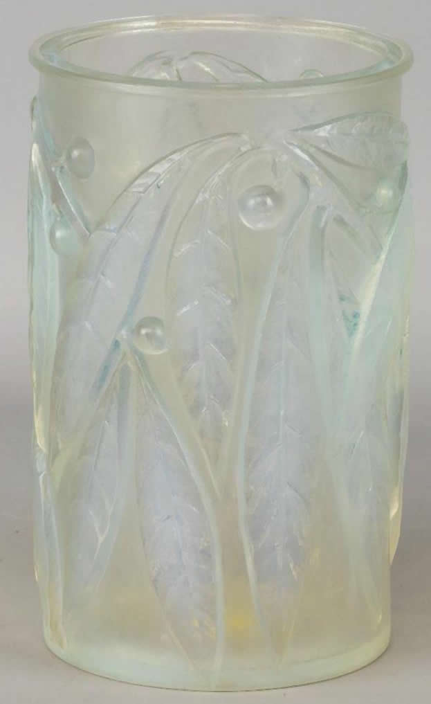 R. Lalique Laurier Vase