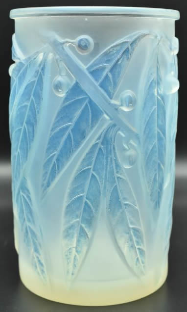 R. Lalique Laurier Vase