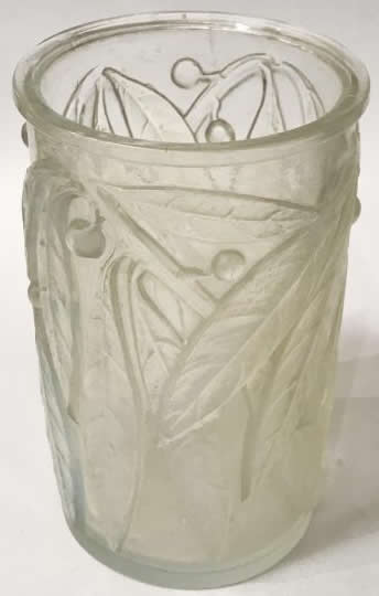 R. Lalique Laurier Vase