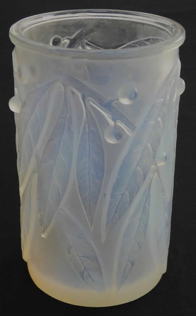 R. Lalique Laurier Vase