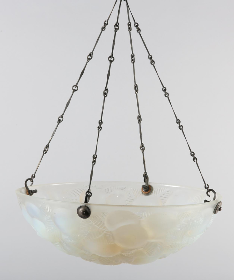 R. Lalique Lausanne Chandelier