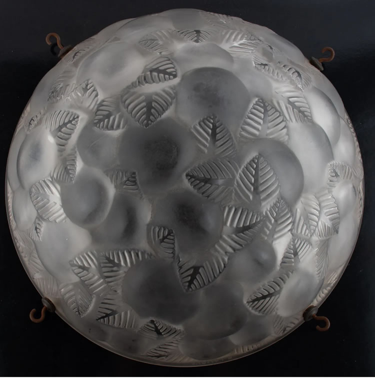 R. Lalique Lausanne Plafonnier