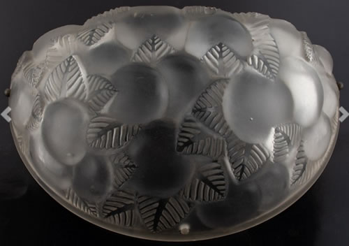 Rene Lalique Lausanne Sconce