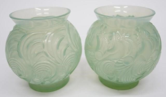 R. Lalique Le Mans Vase