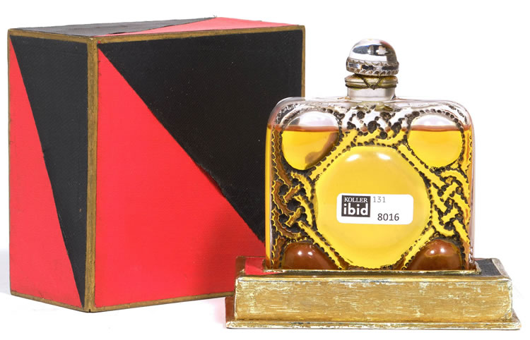 R. Lalique Les 5 fleurs Perfume Bottle