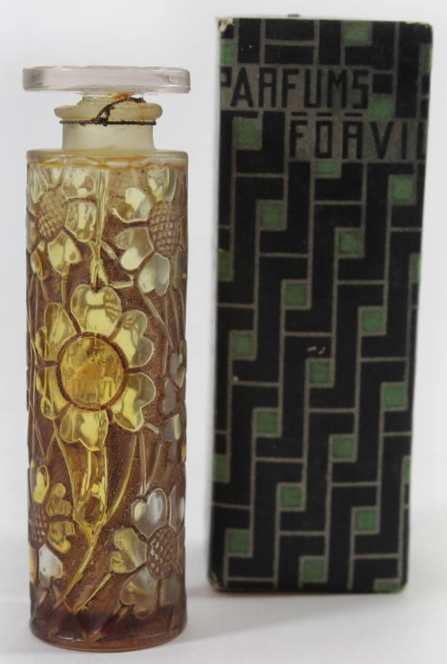 R. Lalique Les Cinq Fleurs Perfume Bottle