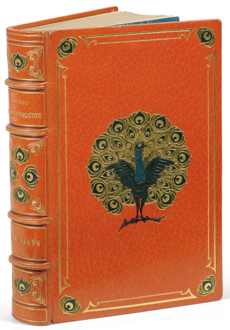 R. Lalique Les Paons Book