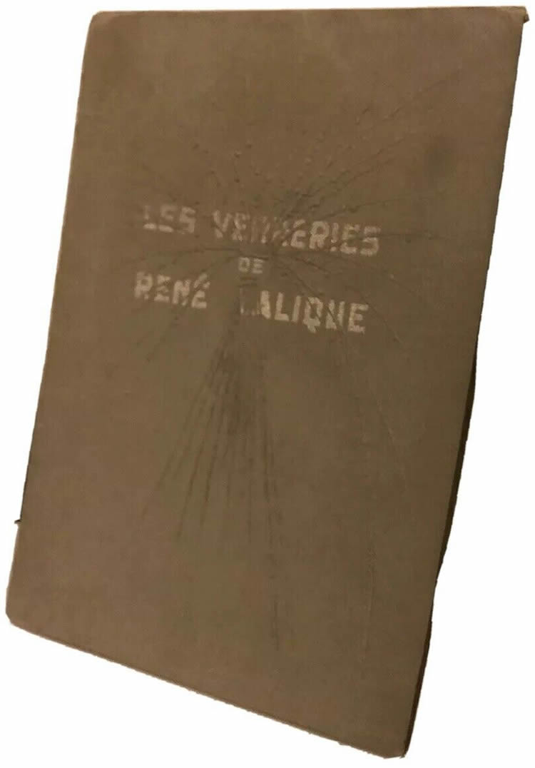 R. Lalique Les Verreries De Rene Lalique Noel 1933 Brochure