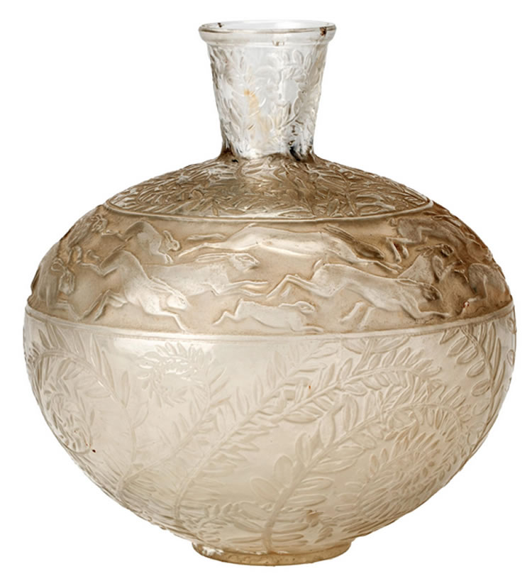 R. Lalique Lierre Vase