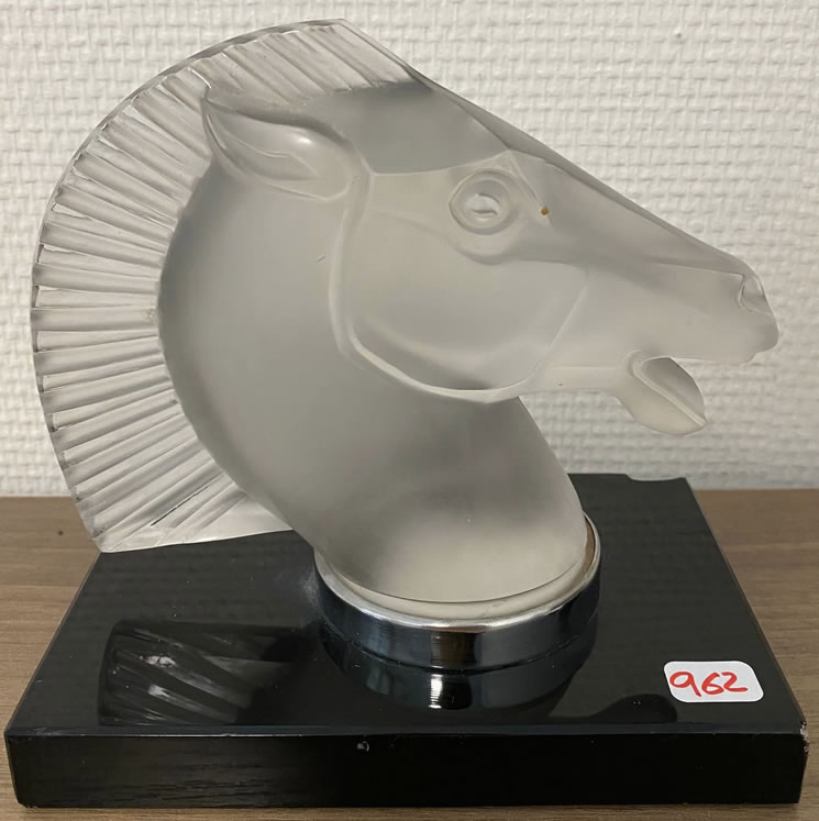 R. Lalique Longchamp-B Bookend