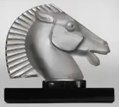 Rene Lalique Longchamp-B Bookend