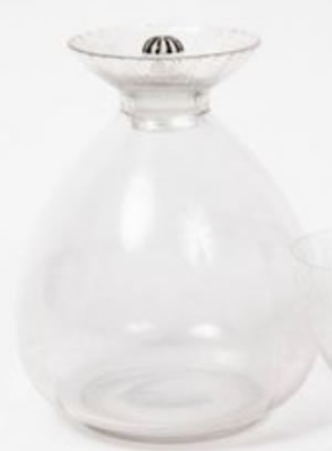 R. Lalique Lotus Carafe