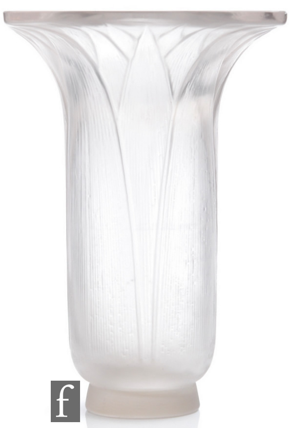 R. Lalique Lotus Vase