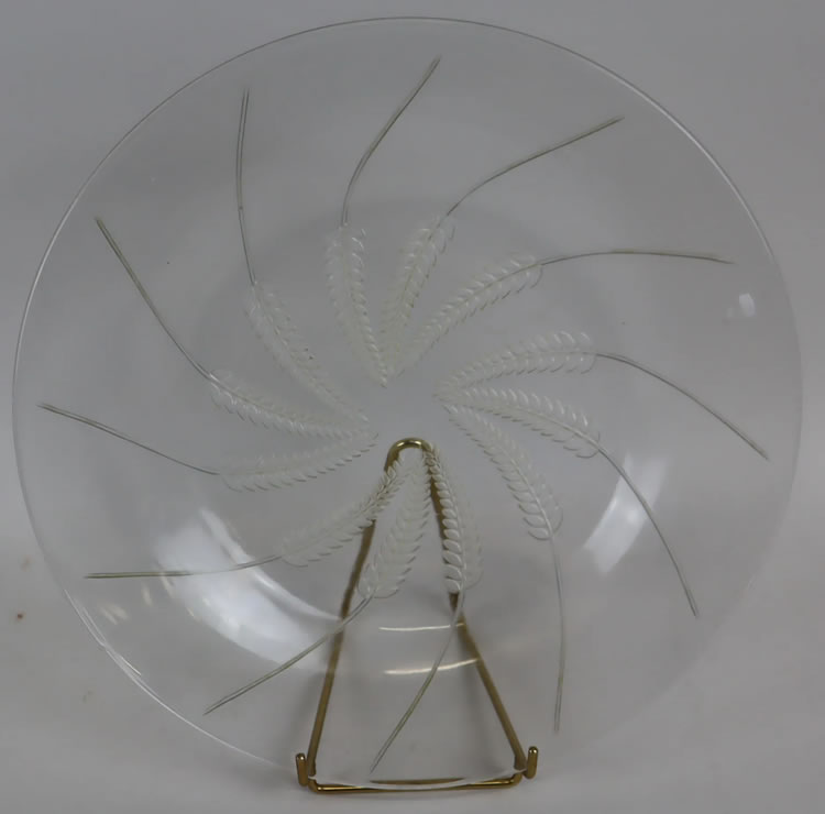 Rene Lalique Lucerne Plate 