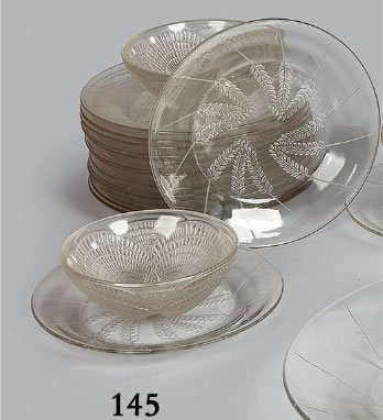 R. Lalique Lucerne Plate