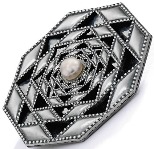 R. Lalique Machine Age Brooch 2 of 2
