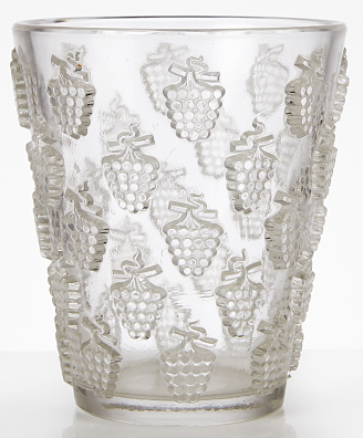 R. Lalique Malaga Vase