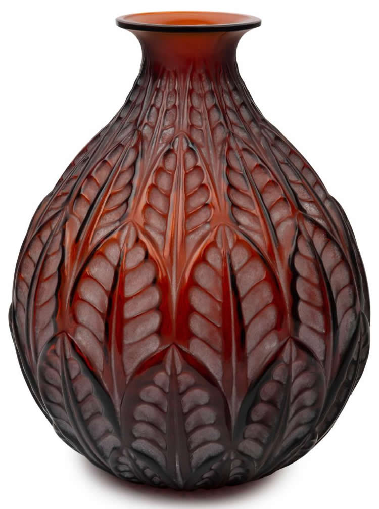 R. Lalique Malesherbes Vase
