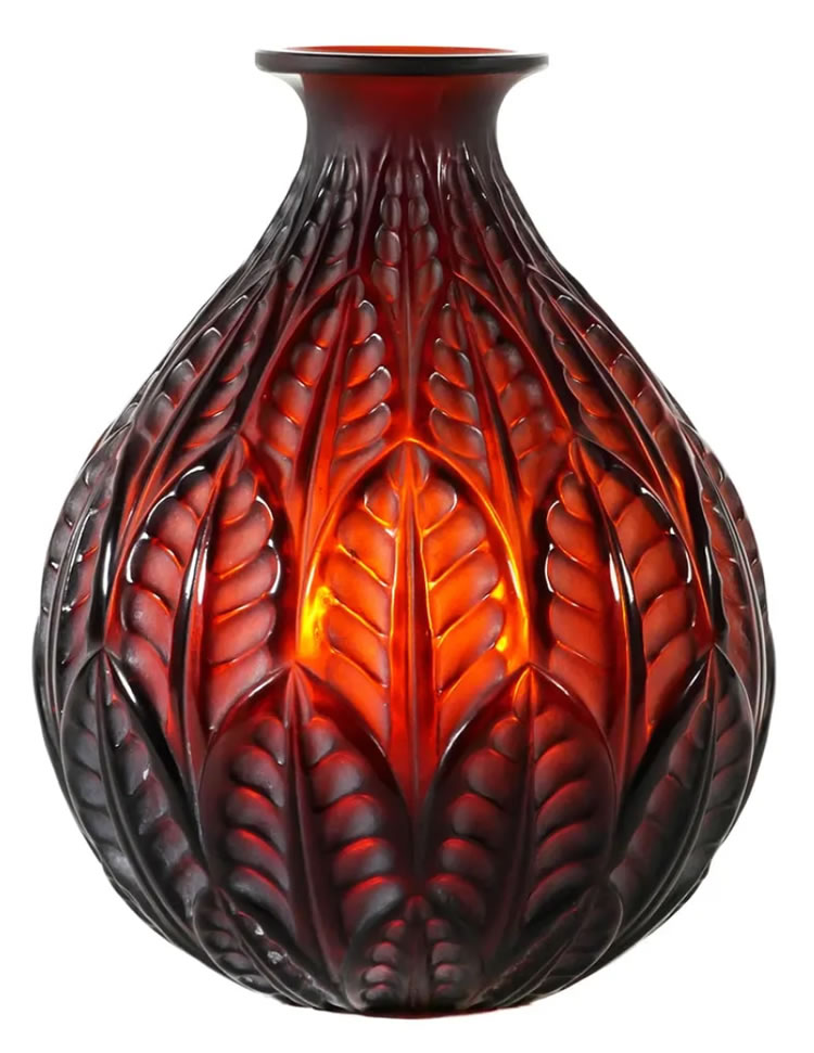 R. Lalique Malesherbes Vase