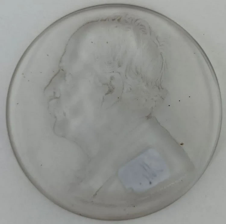 R. Lalique Marcelin Berthelot Medallion