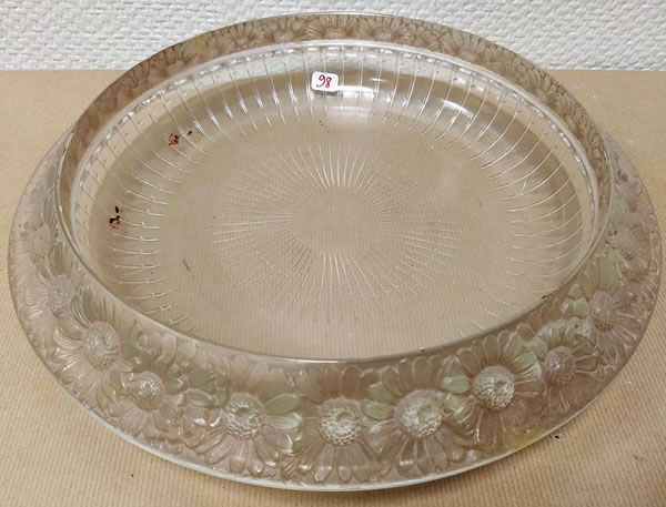 R. Lalique Marguerites Bowl