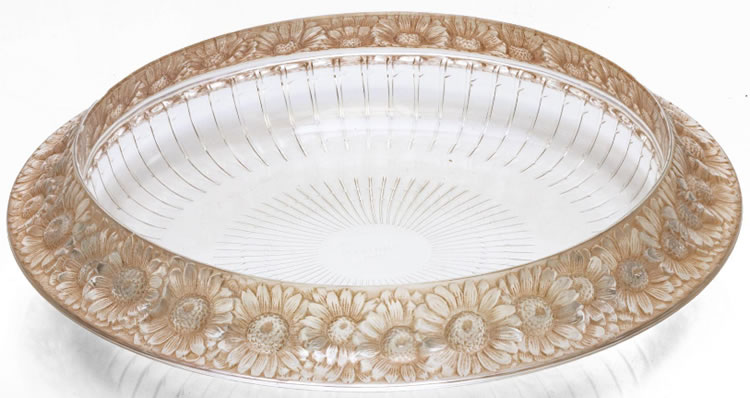 Rene Lalique Marguerites Bowl 