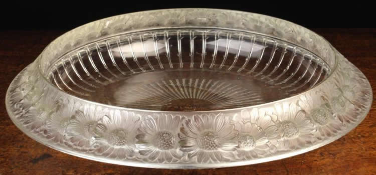 Rene Lalique Marguerites Bowl 