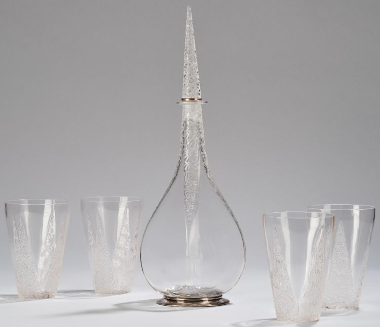 Rene Lalique Marguerites Tableware