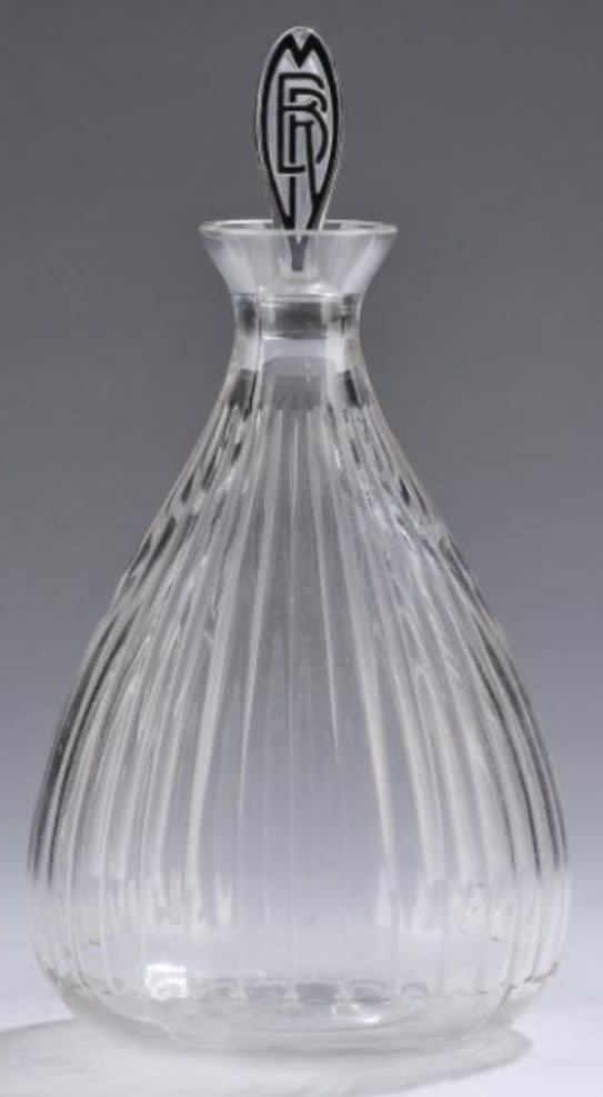 R. Lalique Marie Brizard Decanter