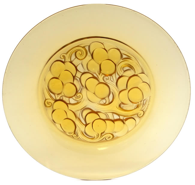 Rene Lalique Marienthal Plate 